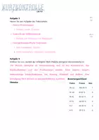 Vorschau - Arbeitsblätter - Kurzkontrolle mit Lösungen: Nervensystem und Encephalon - Seite 3