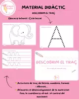 Vista previa - Hojas de trabajo - Descobrim el traç🩷✏️ - Portada