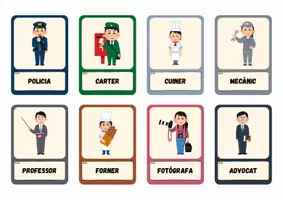 Vista previa - Hojas de trabajo - Els oficis_vocabulari - Portada