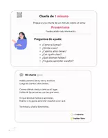 Vorschau - Arbeitsblätter - Charlas de 1 minuto · Hablar libremente en español - Seite 3