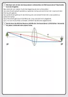 Vorschau - Arbeitsblätter - Sammellinse - Bildentstehung - Optik - Seite 3