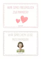 Vorschau - Bildkarten - Bildkarten_Regeln im Kindergarten - Seite 2