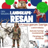 förhandsvisning - Läs & Escape: Den magiska landskapsresan - försättsblad