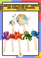Vorschau - Poster - LITTLE FISH: English Storytelling Kit – Puppets and Scenery for Preschool - Deckblatt