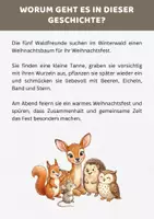 Vorschau - Bildkarten - Kamishibai Geschichte Weihnachten Winter | 6 Bildkarten + Text A3 & A4 – 5 Waldfreunde - Seite 3