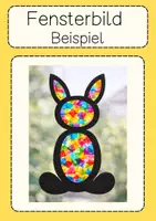 Vorschau - Arbeitsblätter - Kunst Frühling Fensterbilder Klasse 1 & 2 Prickelbilder - Seite 2