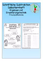 Vorschau - Arbeitsblätter - Materialpaket schriftliche Rechenverfahren Grundschule - Seite 1