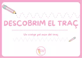 Vista previa - Hojas de trabajo - Descobrim el traç🩷✏️ - página 1