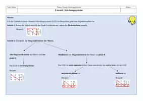 Vorschau - Arbeitsblätter - Lösbarkeit von Linearen Gleichungssystemen - Seite 3