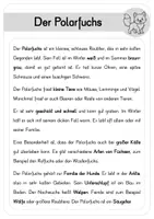 Vorschau - Arbeitsblätter - Informationstexte von Tieren für Referate - Seite 3