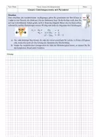 Vorschau - Arbeitsblätter - Lineare Gleichungssysteme mit Parameter - Deckblatt