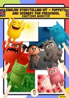 Vista previa - Tarjetas / Manipulativos - EMOTIONS MONSTER: English Storytelling Kit – Puppets and Scenery for Preschool (Storytime) - Portada