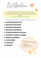Vorschau - Mal- und Bastelvorlagen - Traditionelle Feste der Welt : Projektarbeit - Seite 2