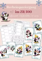 Vorschau - Arbeitsblätter - Rechenspaziergang im ZR 100 - Addition & Subtraktion - Deckblatt