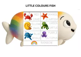 Vorschau - Mal- und Bastelvorlagen - Little Fish Flipbook - Seite 2