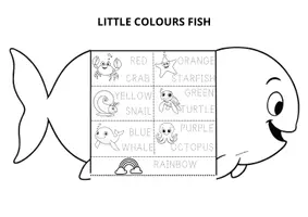Vorschau - Mal- und Bastelvorlagen - Little Fish Flipbook - Seite 3