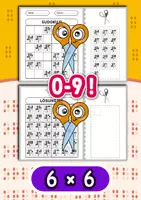 Vorschau - Spiele - Blindenschrift / Brailleschrift Zahlen 0–9 Sudoku – Arbeitsblätte / Rätsel zum Ausschneiden & Einkleben - Seite 2