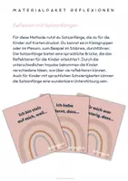 Vorschau - Arbeitsblätter - Unterrichtsmaterial | Reflexionen in der Grundschule - Seite 1