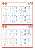 Voorbeeld - bingo met circusfiguren - Pagina 3