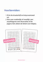 Voorbeeld - Letters & klanken grafiek - Kleuterateljee - Pagina 2