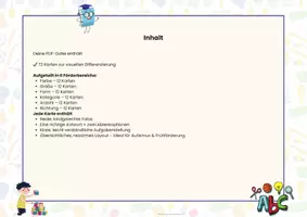 Vorschau - Stationenlernen - Welches Bild ist anders? – 72 Fotokarten - Seite 3