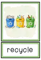 Vista previa - Juegos / Gamificación - RECYCLING – Vocabulary Flashcards - página 1