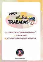 Vista previa - Hojas de trabajo - PACK SÍLABAS TRABADAS - Portada
