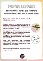 Vista previa - Hojas de trabajo - PACK SÍLABAS TRABADAS - página 3