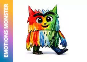 anteprima - Esercizi - Emotions Monster Flipbook - Pagina 1