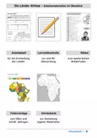 Vorschau - Test - Die Länder Afrikas - Seite 1
