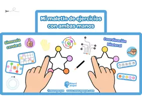 Vista previa - Refuerzo / NEE / Materiales de apoyo - MI MALETÍN DE EJERCICIOS CON AMBAS MANOS - página 2
