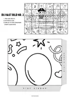 Vorschau - Mal- und Bastelvorlagen - Gemeinschaftsbild Fasching / Karneval zum Ausmalen – Klassenprojekt & Gruppenarbeit, Schule & Kindergarten, A4 & A3 - Seite 3