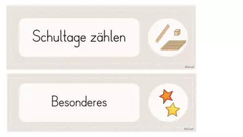 Vorschau - Arbeitsblätter - Moderationsfächer für den Morgenkreis / Visualisierung - Seite 3