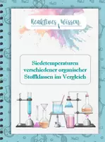 Vorschau - Arbeitsblätter - Siedetemperaturen verschiedener organischer Stoffklassen im Vergleich - Deckblatt