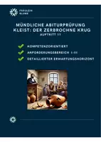 Vorschau - Anderer Materialtyp - Der zerbrochne Krug (Kleist): Mündliche Prüfung inkl. EWH (Auftritt 11) - Deckblatt