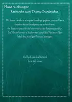 Vorschau - Arbeitsblätter - Grundrechte im Grundgesetz - Recherche - Seite 1