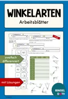 Vorschau - Arbeitsblätter - Winkelarten: zweifach differenzierte Arbeitsblätter - Deckblatt