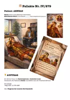 Vorschau - Stundenentwürfe - Fallakte Aeneas – Vom Schock zur Entscheidung; Psychologische Textanalyse zu Vergil, Aeneis IV (279–295) - Deckblatt