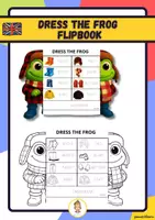 anteprima - Esercizi - Dress the Frog Flipbook - Pagina di copertina