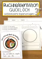 Vorschau - Präsentationen/Tafelbilder - Buchpräsentation Guckloch (differenzierte Kopiervorlagen) - Deckblatt