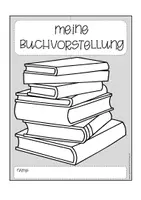 Vorschau - Anderer Materialtyp - Buchpräsentation Lapbook (7 A4 Kopiervorlagen) - Seite 2