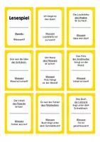 Vorschau - Spiele - Lesespiel - Genitiv - Seite 1
