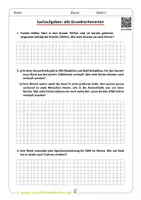 Vorschau - Arbeitsblätter - Sachaufgaben: alle Grundrechenarten Klasse 5 und 6 - Deckblatt