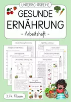 Vorschau - Unterrichtsreihen - Gesunde Ernährung - Deckblatt