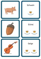 Vorschau - Arbeitsblätter - Silbenkönige ei-eu - Schreibübung und Spiel - Klasse 1/Set 2 - Seite 2