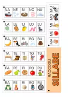 anteprima - Flashcard - RACCOGLI SILLABE - Pagina di copertina