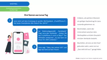 Vorschau - Arbeitsblätter - Zustandekommen eines Kaufvertrags - Komplette Unterrichtsstunde - Seite 2