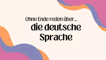 Vorschau - Arbeitsblätter - Ohne Ende reden über... Die deutsche Sprache im Wandel - Seite 1