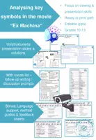 Vorschau - Stationenlernen - Analyzing symbols in the movie "Ex Machina" - Deckblatt