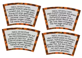 Vorschau - Unterrichtsreihen - Legekreis / Lesekreis Halloweenparty - Seite 3